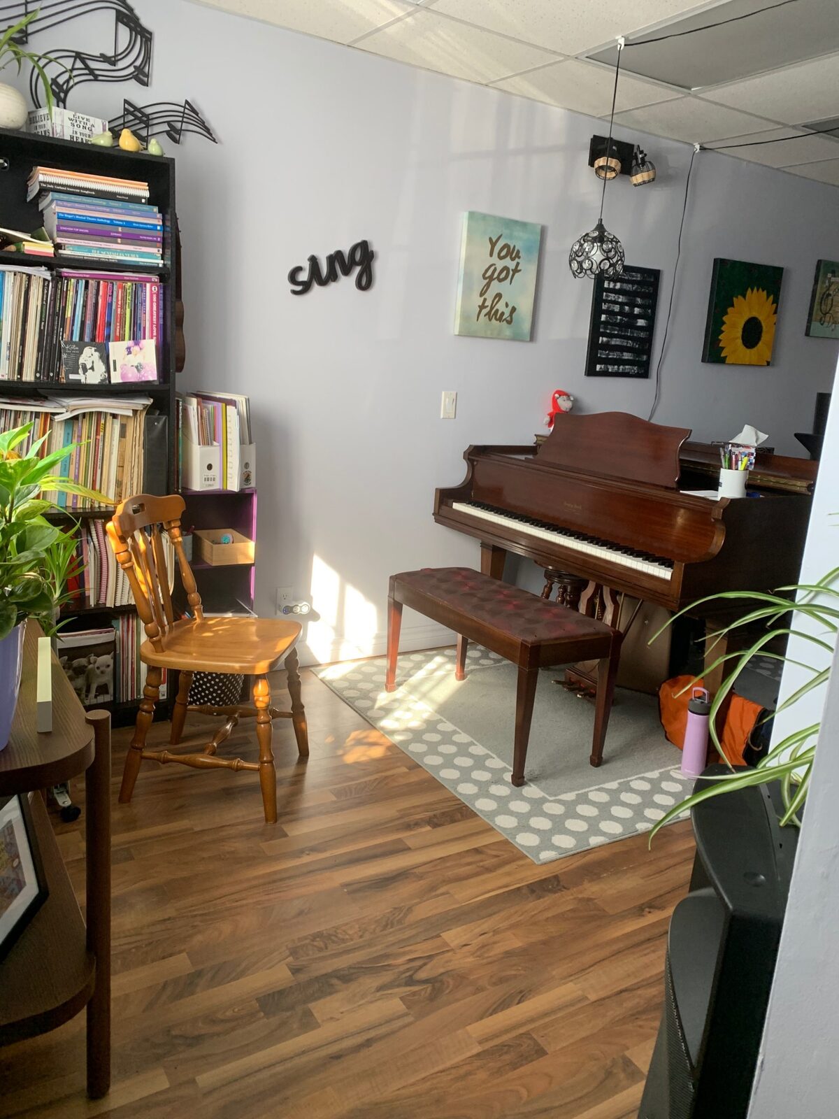 The Alexandria teaching studio