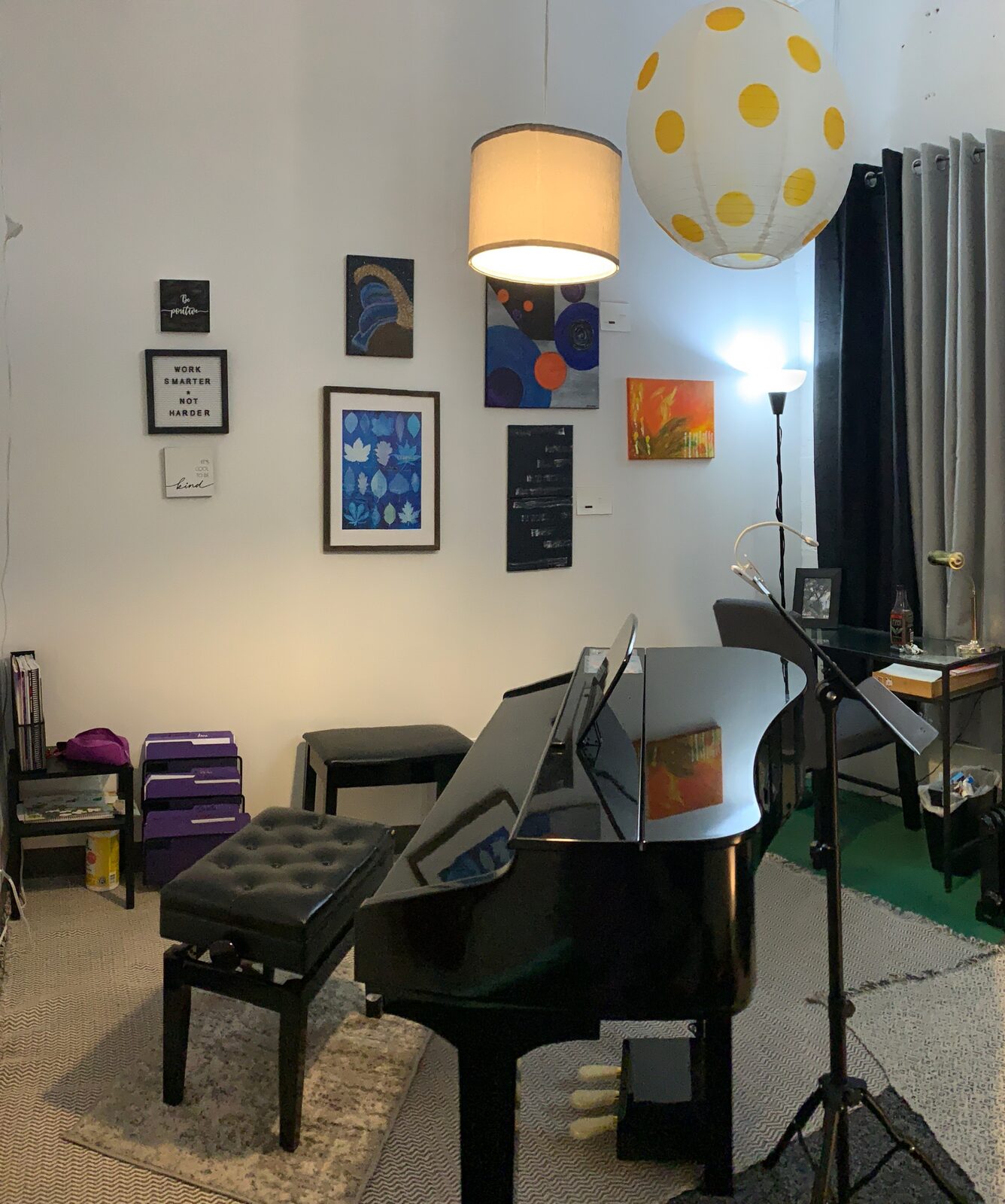 The Cornwall teaching studio